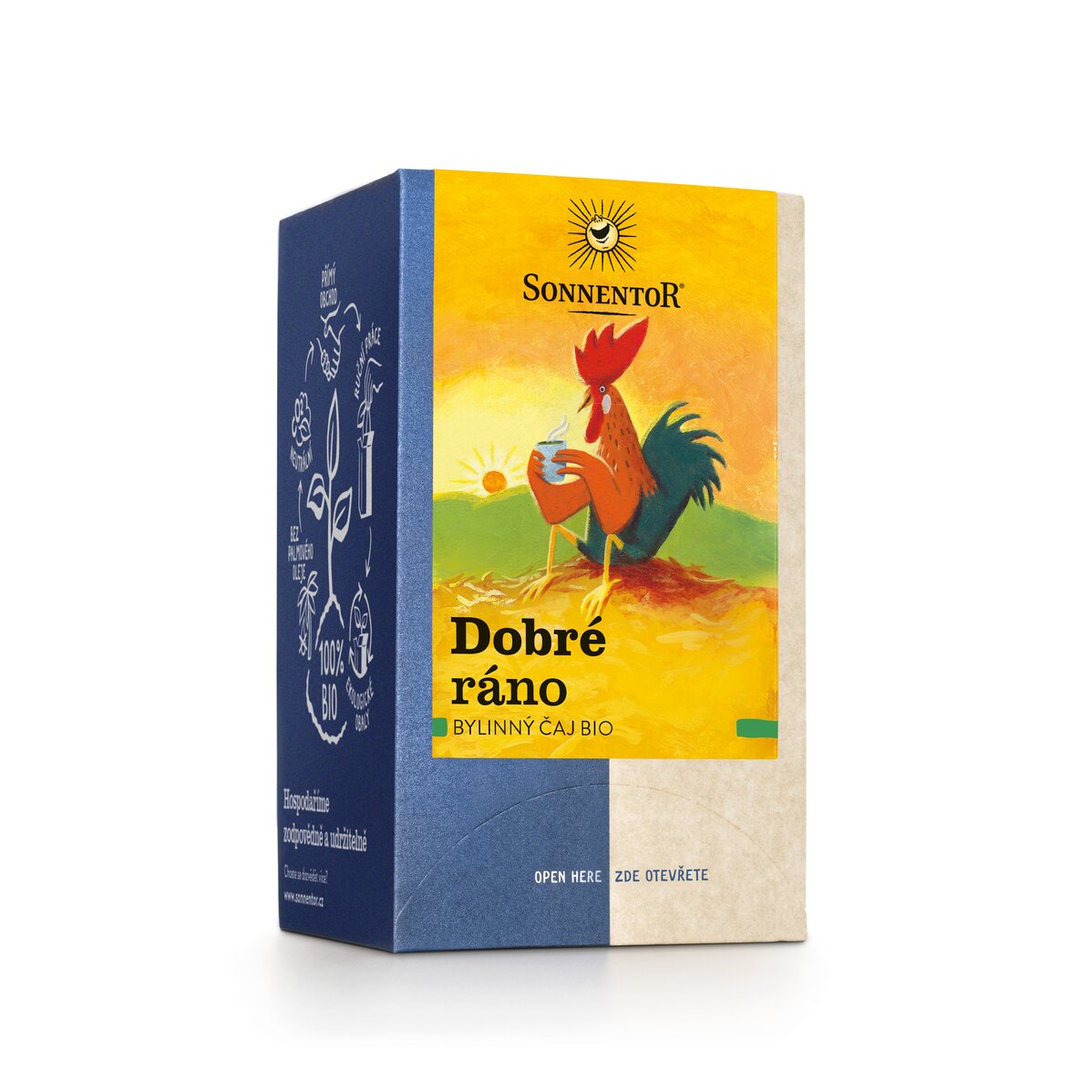 Sonnentor - Buna dimineata, pliculete de ceai, bio, 18 buc