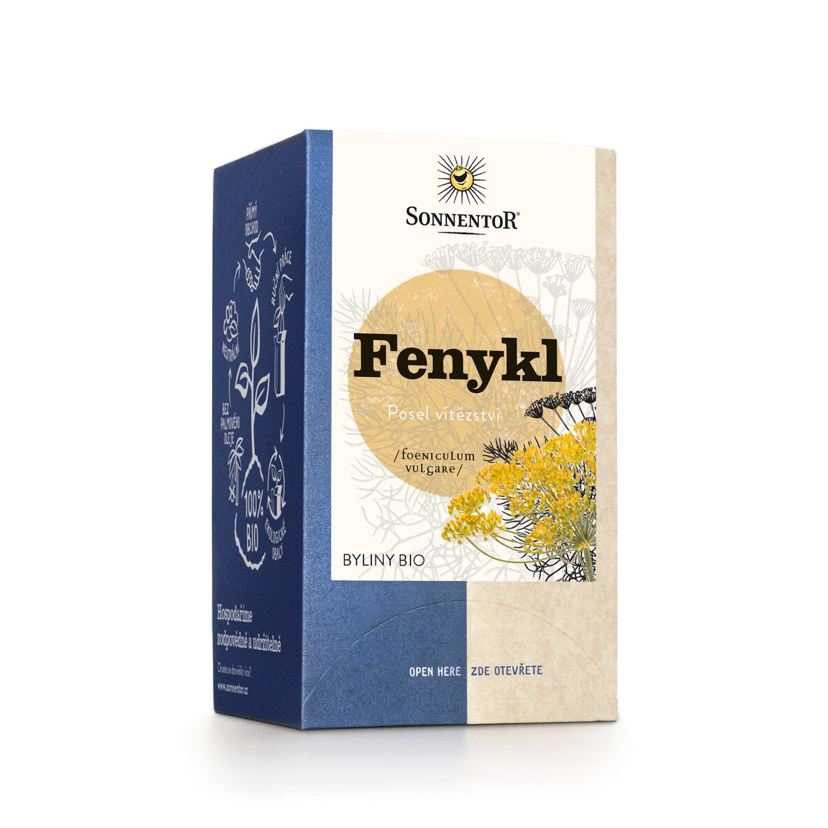 Sonnentor - Fenicul, pliculete de ceai, bio, 18 buc