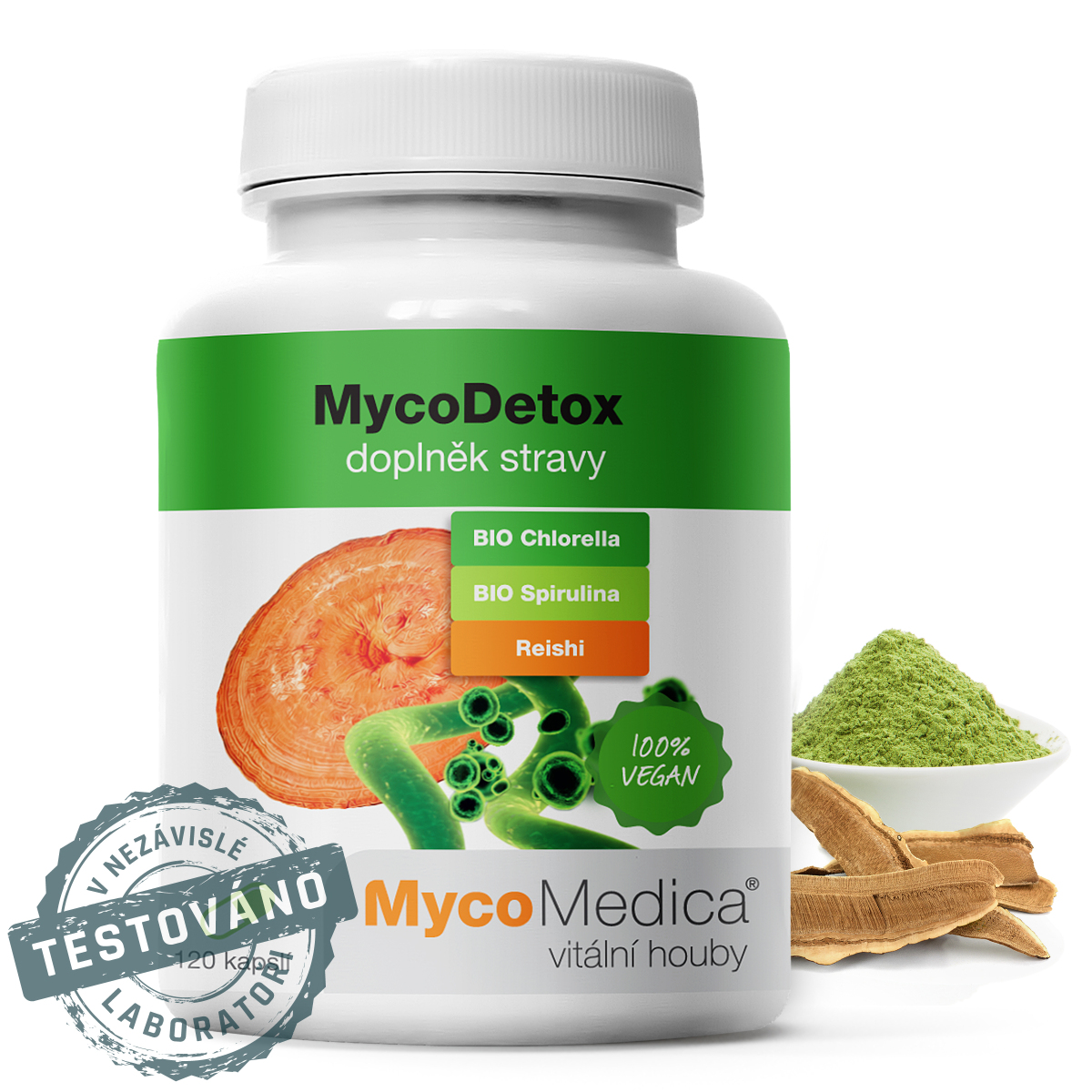 MycoMedica - MycoDetox, 120 capsule vegetale
