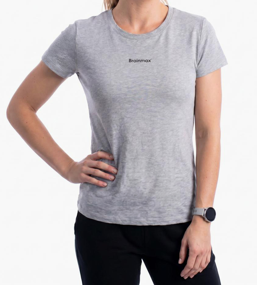 BrainMax tricou damă, gri Dimensiune: XS