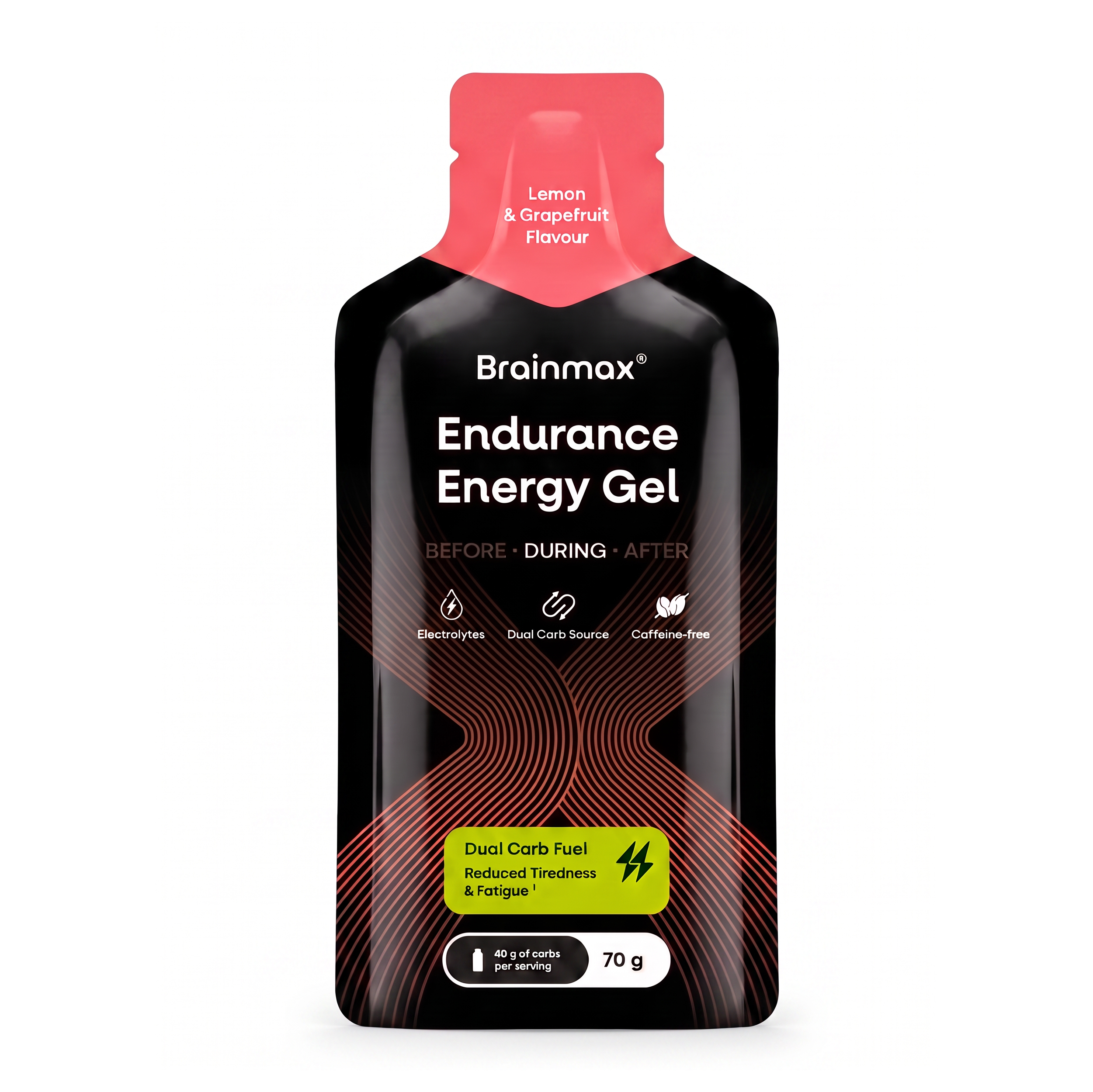BrainMax Gel energetic BrainMax® Endurance, fără cafeină, lămâie și…