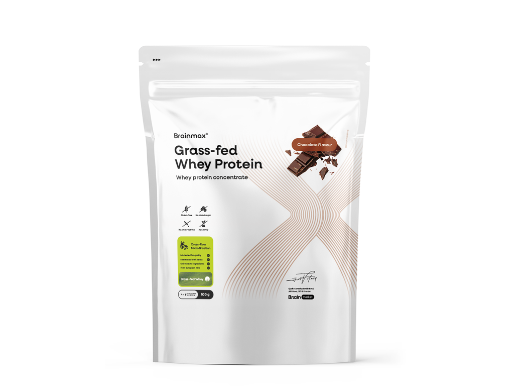 BrainMax Grass-fed Whey Protein®, Chocolate, 500 g