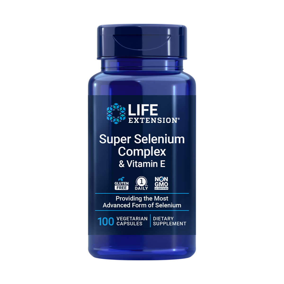 Complex de Super Seleniu Life Extension cu Vitamina E, 100 Capsule Vegetale