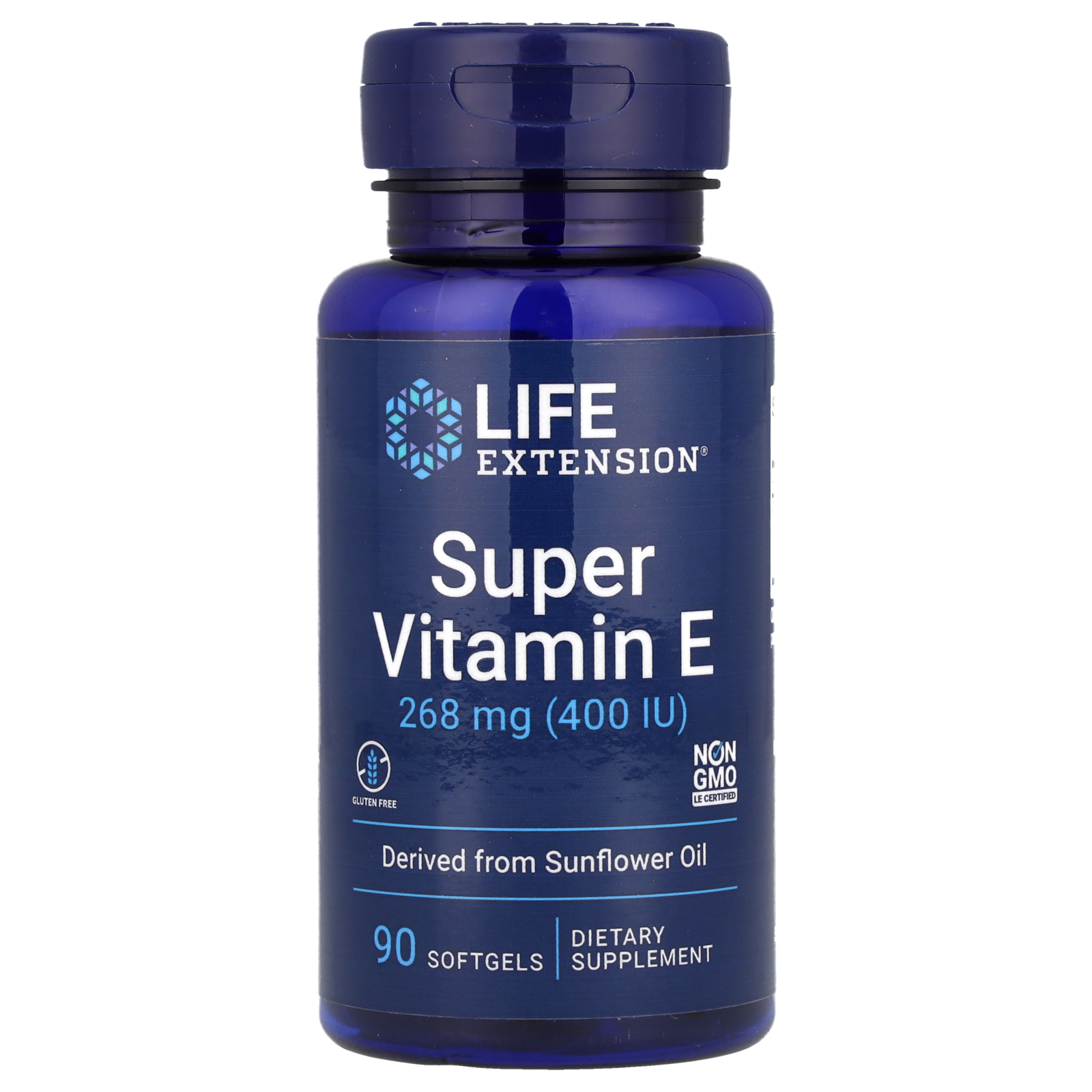 Life Extension Super Vitamina E, 268 mg, 90 capsule moi