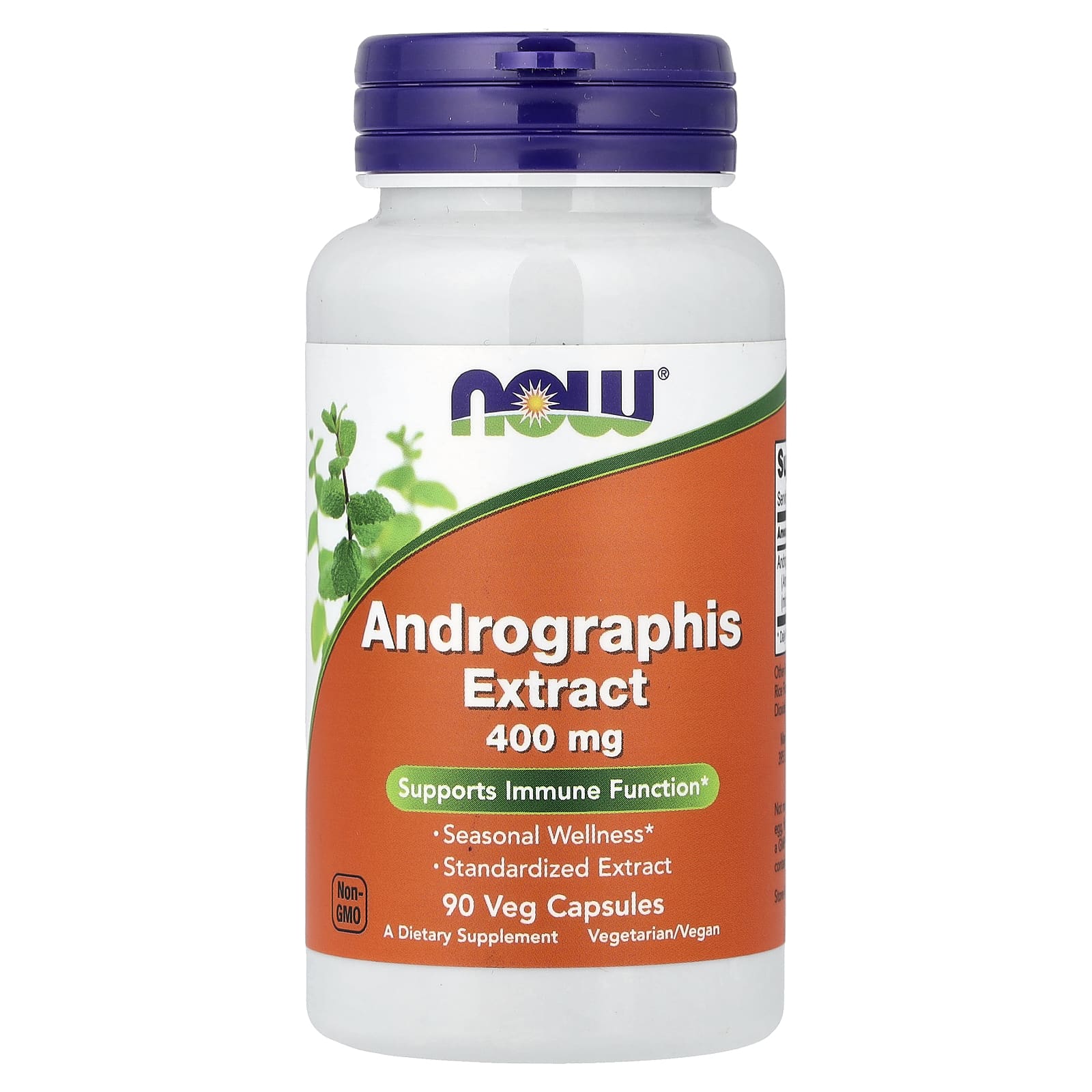 Now® Foods Extract de Andrographis NOW, 400 mg, 90 capsule vegetale