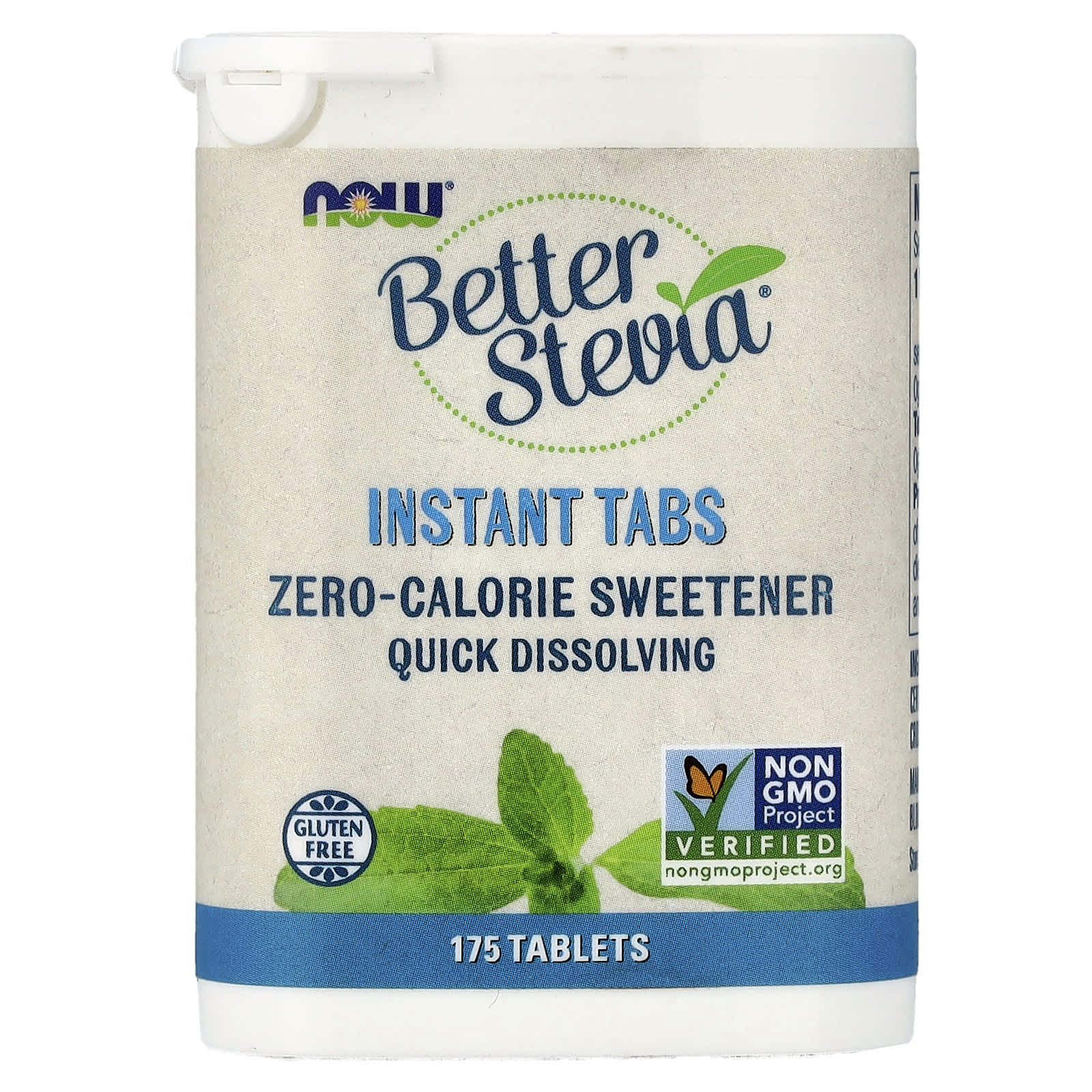 Now® Foods NOW Better Stevia Instant Tablets, 175 de tablete