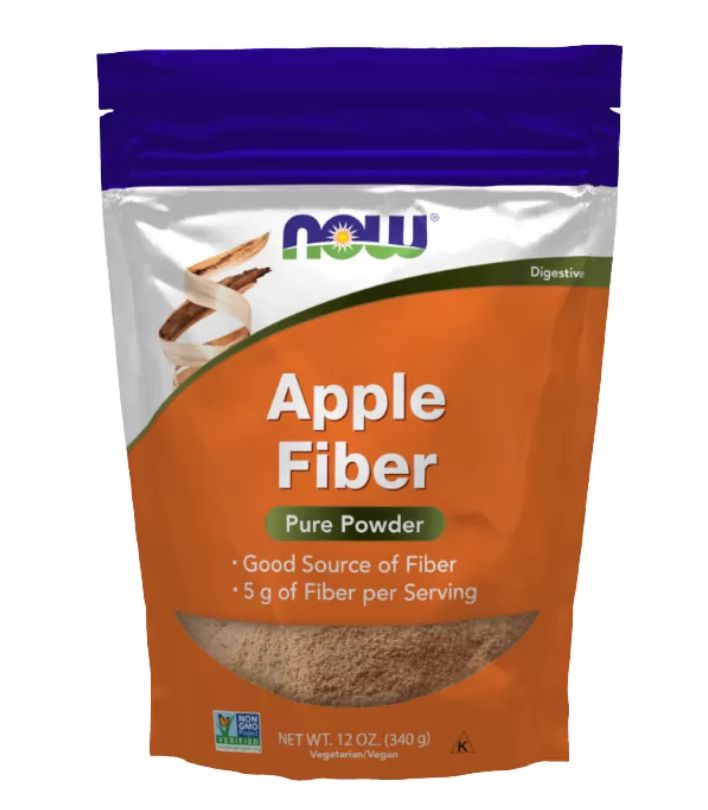 Now® Foods Fibră de măr NOW, 340 g