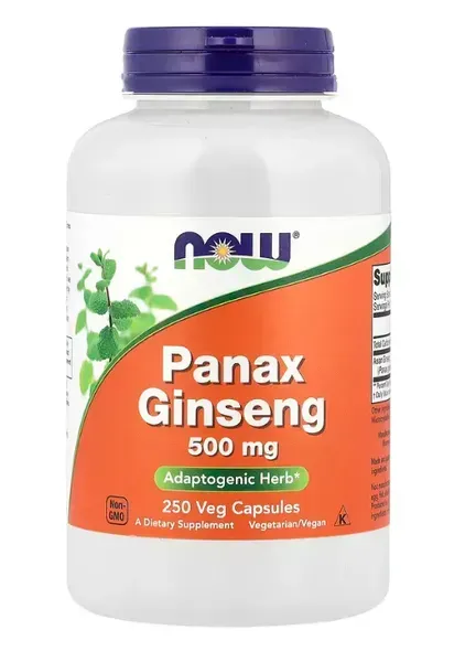 Now® Foods ACUM Panax ginseng, 500 mg, 250 capsule