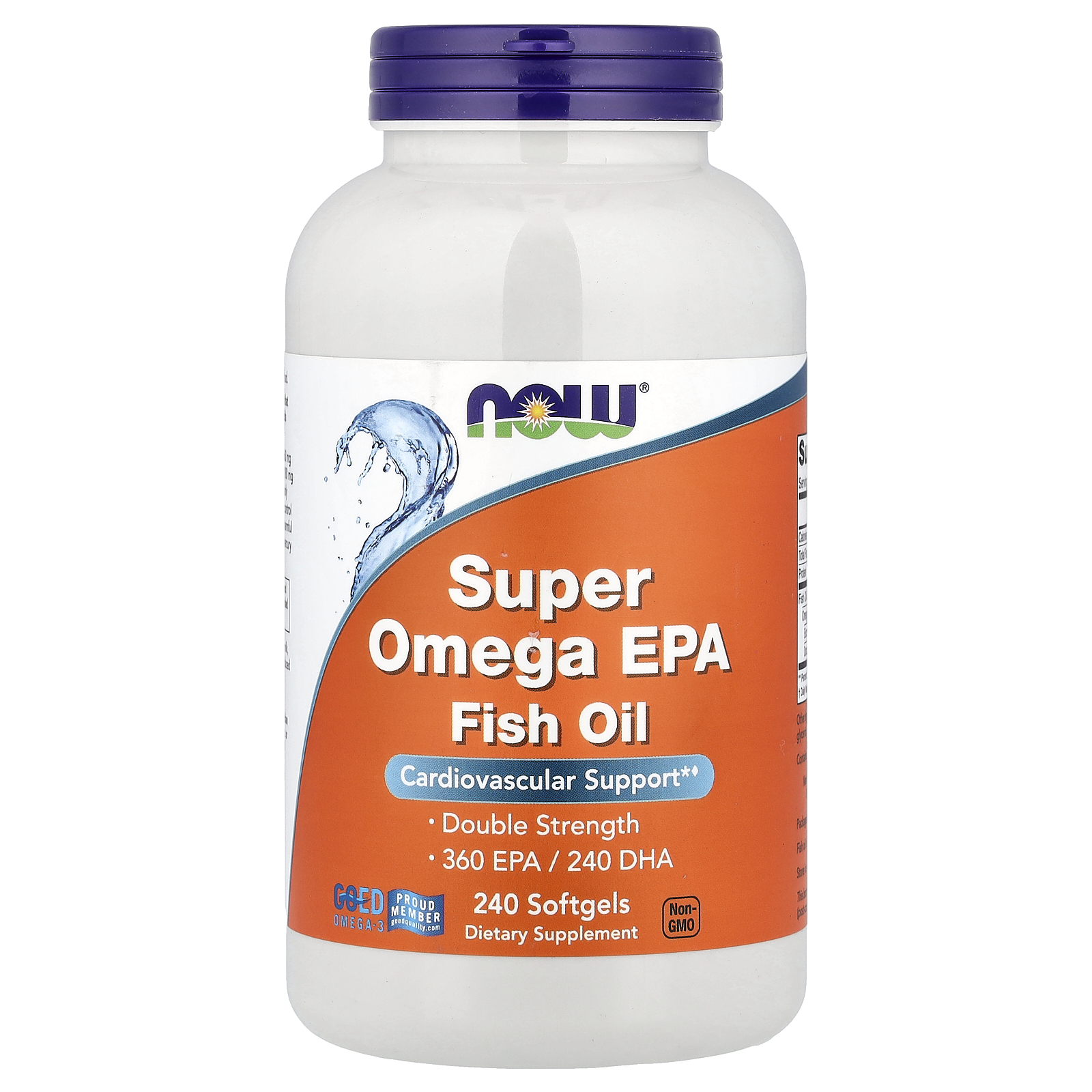 Now® Foods NOW Super Omega EPA Distilat Molecular, 240 capsule moi