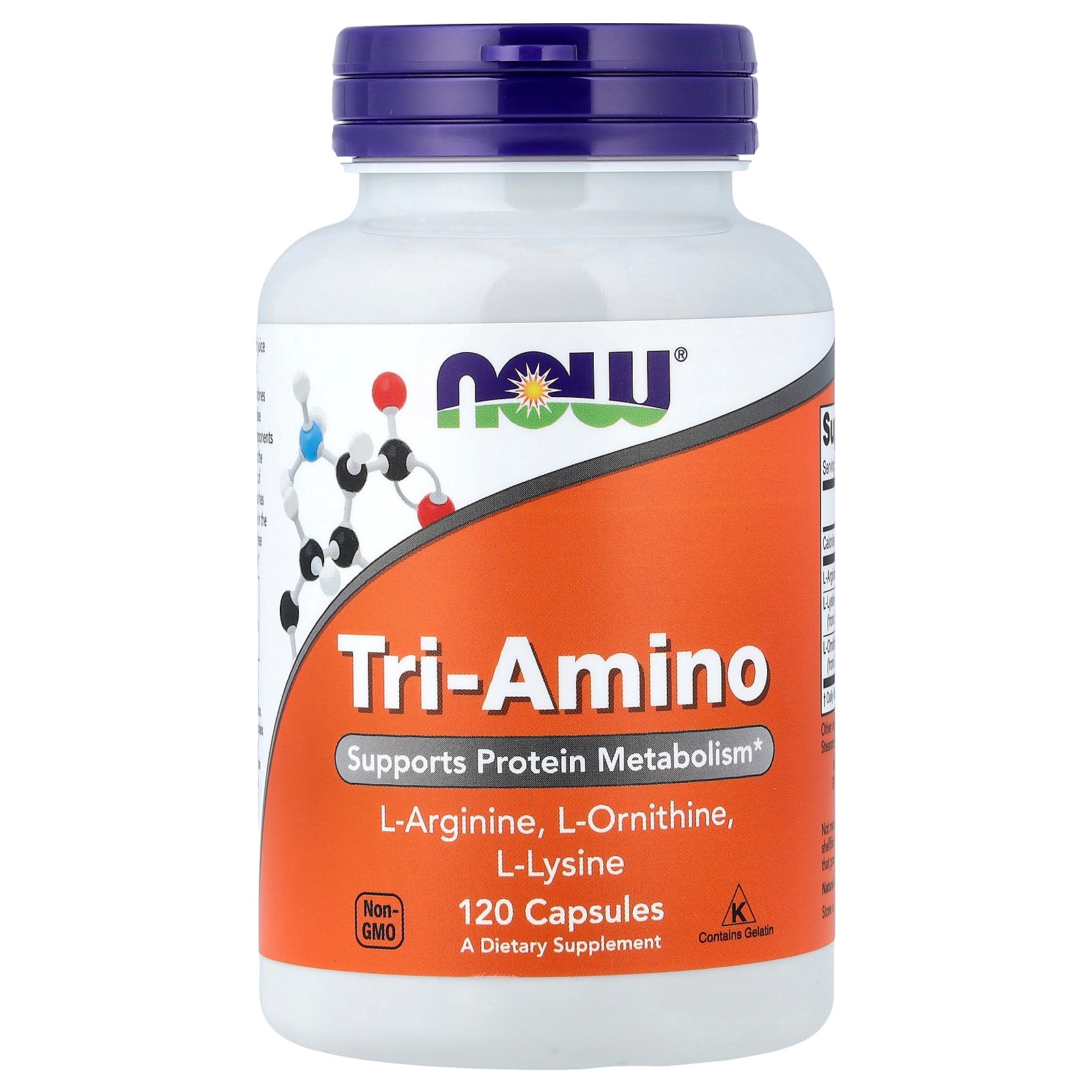 Now® Foods NOW Tri-Amino, 120 capsule