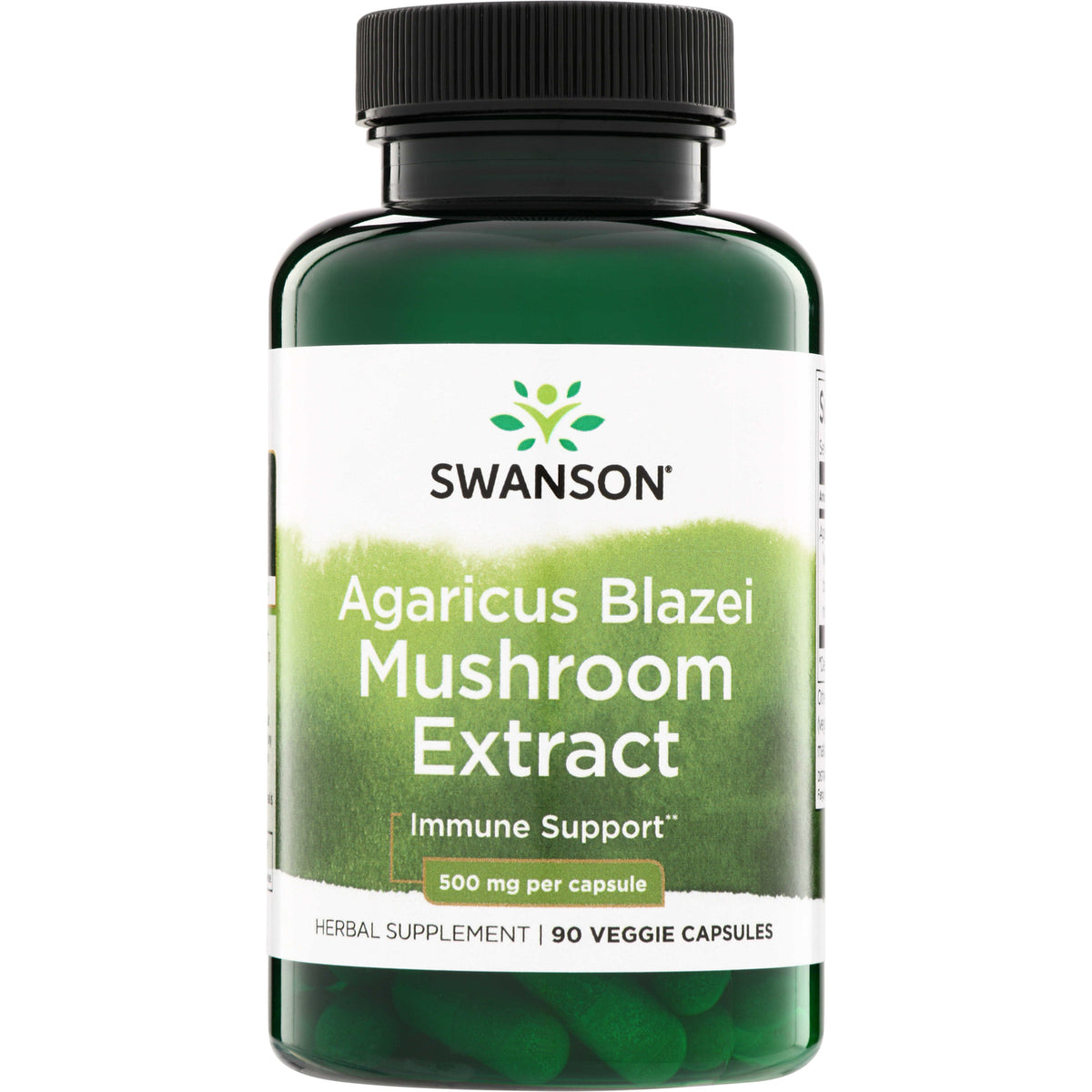 Extract Swanson de Agaricus blazei, 500 mg, 90 capsule vegetale