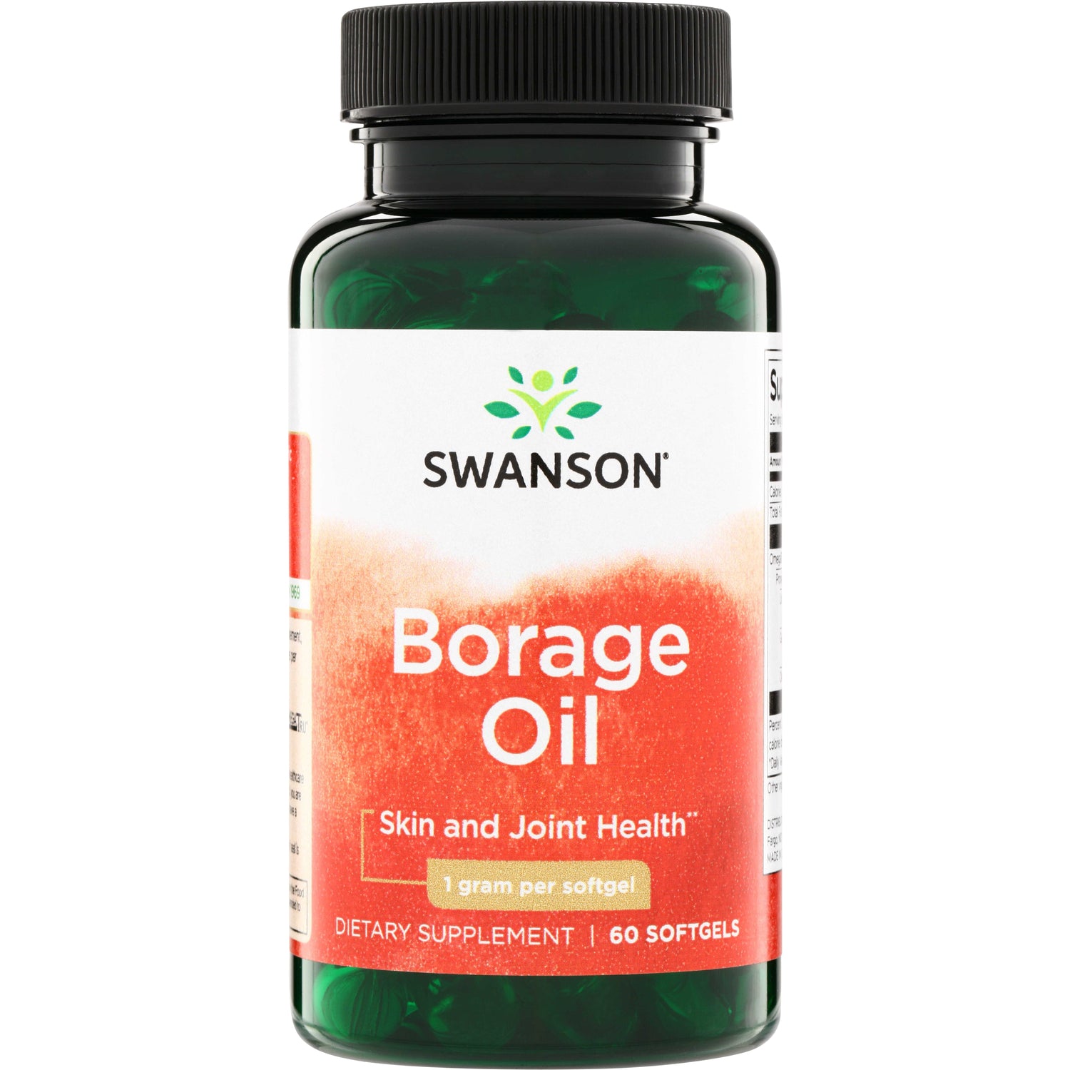 Swanson Ulei de borago Swanson, 1000 mg, 60 capsule moi