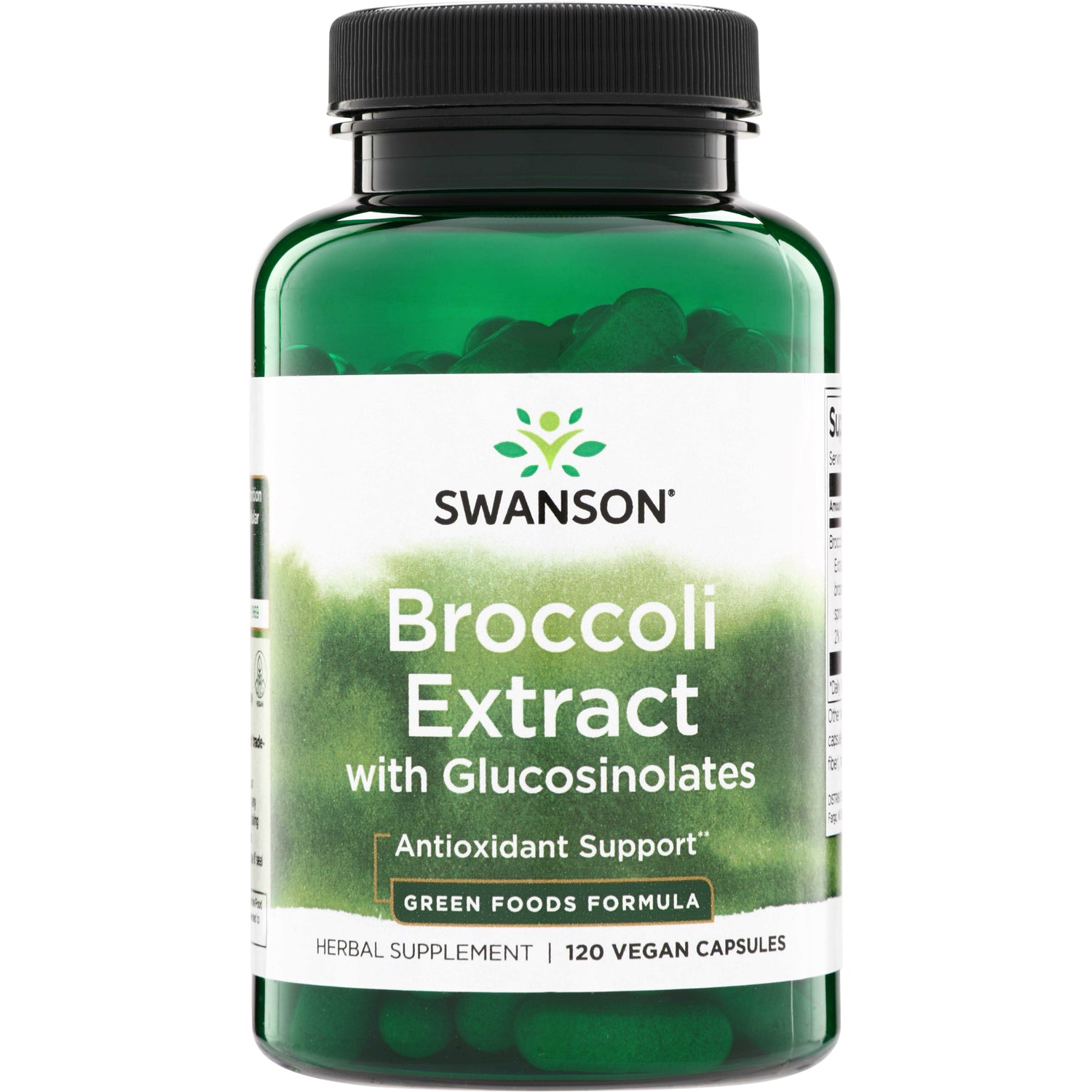 Extract de broccoli Swanson cu glucozinolați, 120 capsule vegetale
