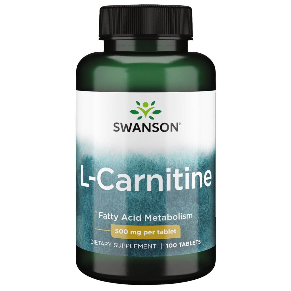 Swanson L-Carnitină, 500 mg, 100 comprimate
