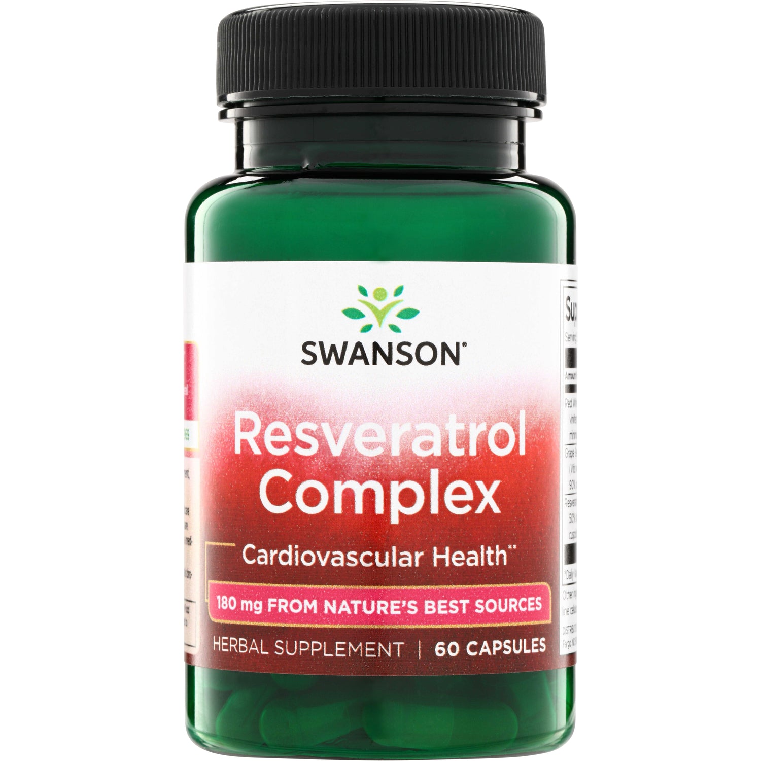 Swanson Complexul de resveratrol Swanson, 60 de capsule