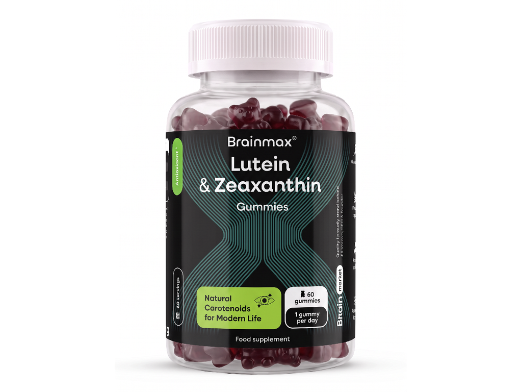 BrainMax BrainMax® Lutein & Zeaxanthin Gummies, 60 jeleuri