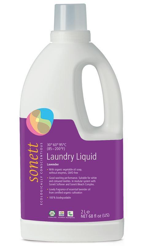 SONETT GEL DE SPĂLARE PENTRU RUFE ALBE ȘI COLORATE 2 L