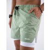 BrainMax pantaloni scurți pentru bărbați 2în1, verzi