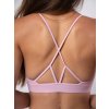 BrainMax sutien sport pentru femei cu decolteu, roz