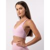 BrainMax sutien sport pentru femei cu decolteu, roz