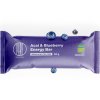 BrainMax Pure Energy Bar, acai și afine, BIO, 50 g  Baton energetic încărcat cu zaharuri naturale din fructe / *CZ-BIO-001 certificat
