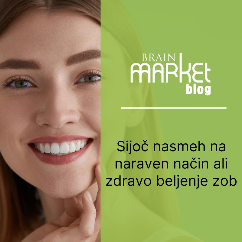 Svetleč nasmeh na naraven način oziroma zdravo beljenje zob