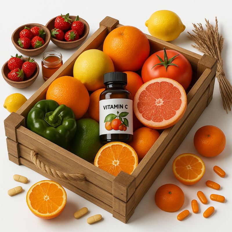 Vodnik po vitaminu C, 1. del: C-vitamin ni samo za prehlad