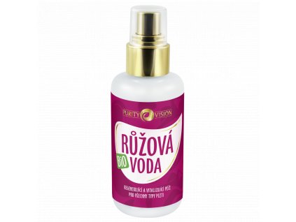purity vision Ruzova voda 100ml