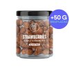BrainMax Pure® Strawberries in Milk Chocolate, Liofilizirane jagode v mlečni čokoladi, 130 g