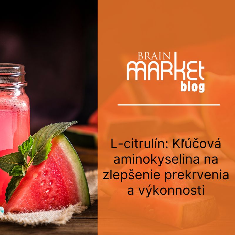 L-citrulín: Kľúčová aminokyselina na zlepšenie prekrvenia a výkonnosti