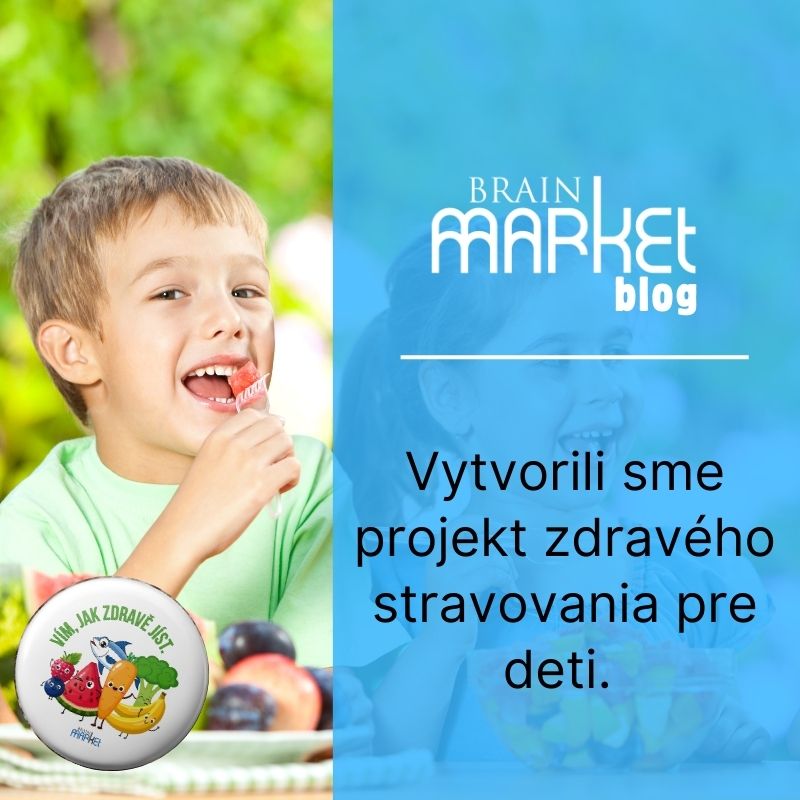 Vytvorili sme projekt zdravého stravovania pre deti.