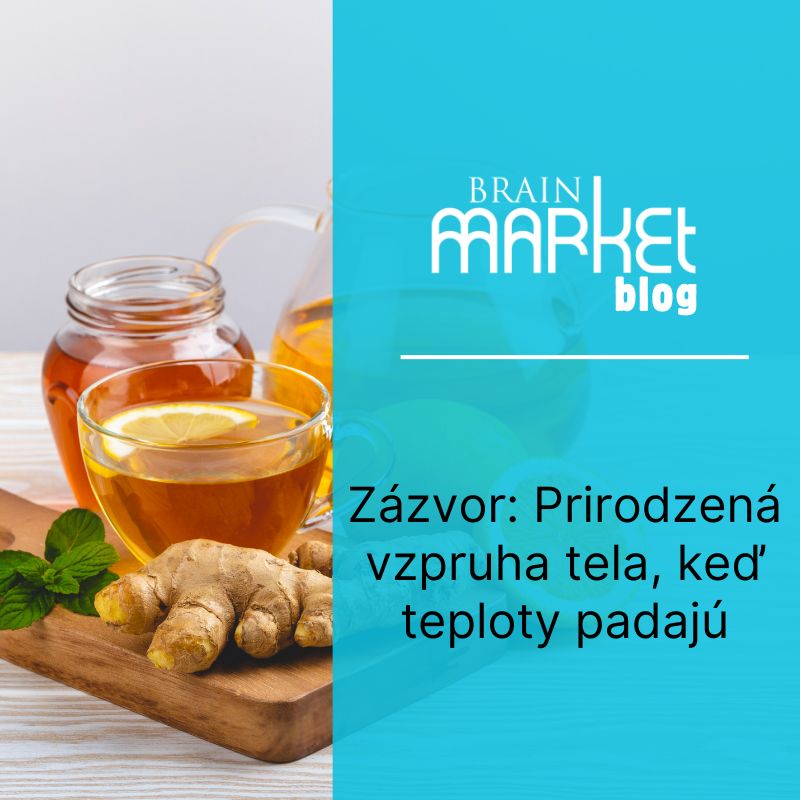 Zázvor: Prirodzená vzpruha tela, keď teploty klesajú