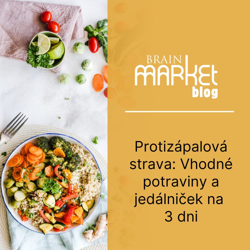 Protizápalová strava: Vhodné potraviny a jedálniček na 3 dni