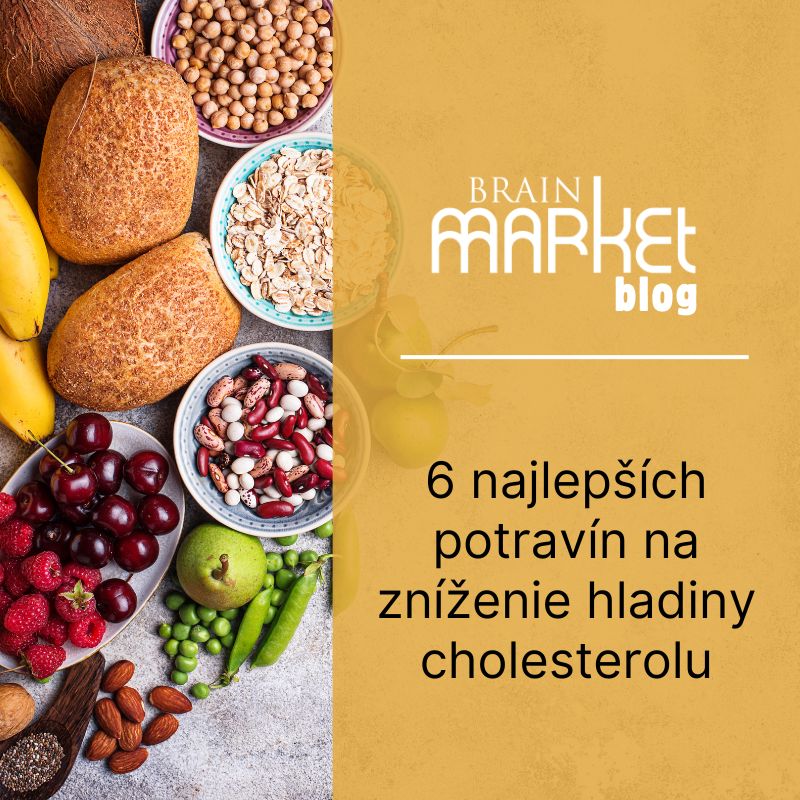 6 najlepších potravín na zníženie hladiny cholesterolu
