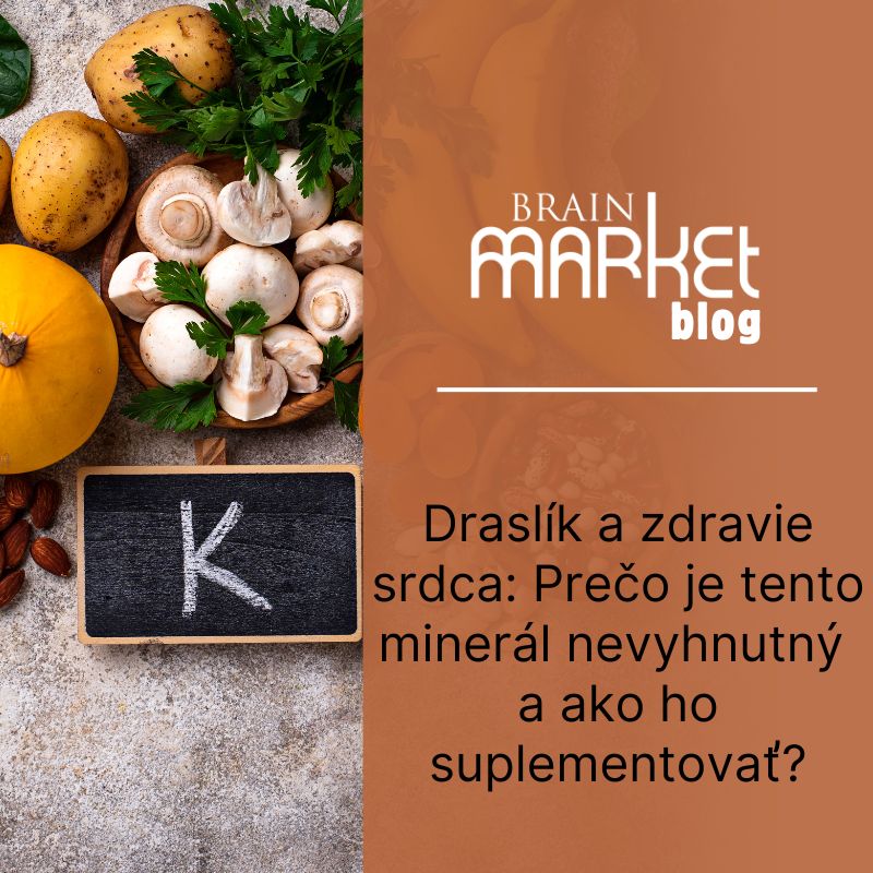 Draslík a zdravie srdca: Prečo je tento minerál nevyhnutný a ako ho suplementovať?