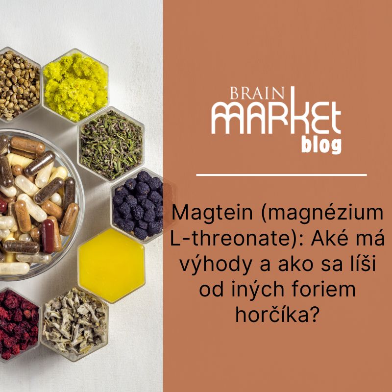 Magtein (magnézium L-threonate): Aké má výhody a ako sa líši od iných foriem horčíka?