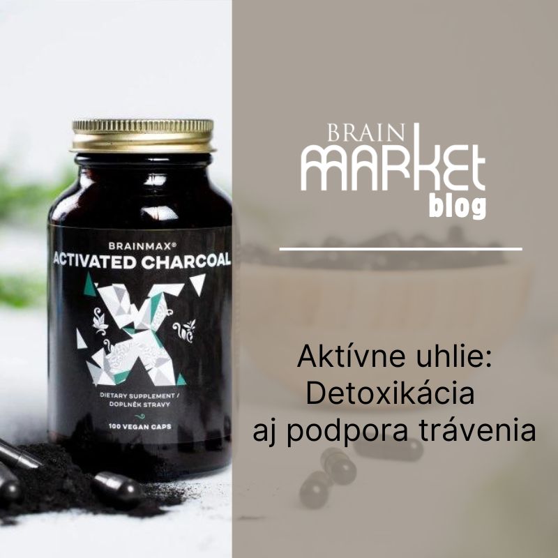 Aktívne uhlie: Detoxikácia aj podpora trávenia