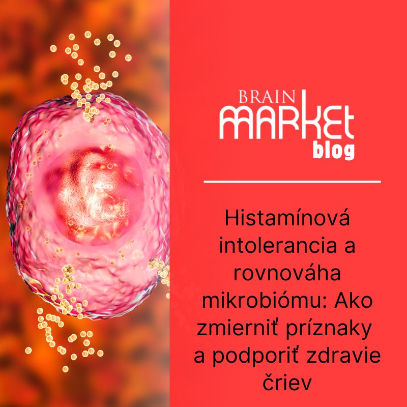 Histamínová intolerancia a rovnováha mikrobiómu: Ako zmierniť príznaky a podporiť zdravie čriev