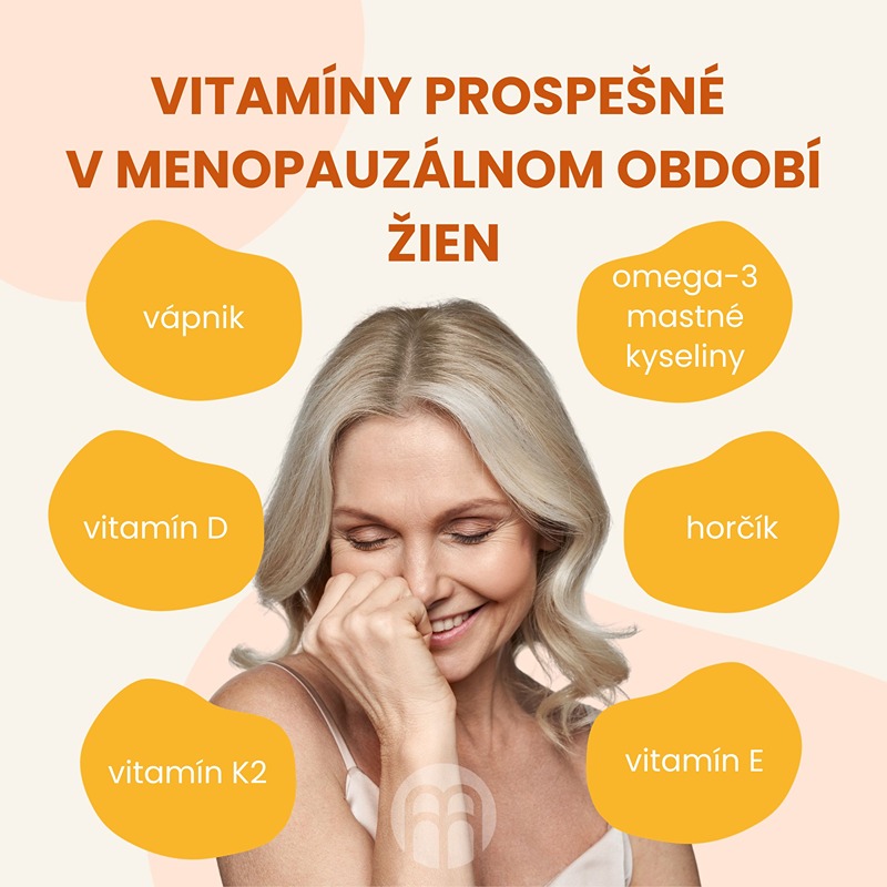 Doplnky stravy pre ženy v menopauze