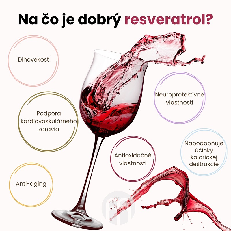 Resveratrol - 5 dôvodov, prečo ho mať vo svojom arzenáli