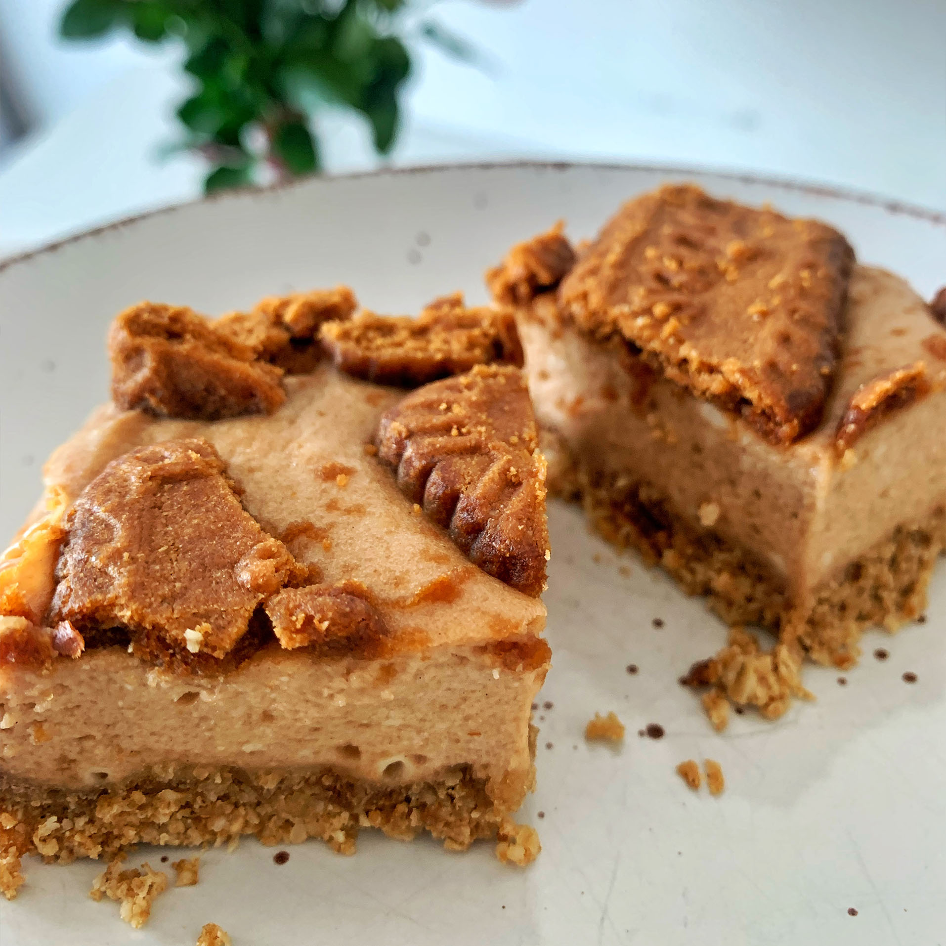 Lotuskové cheesecake kocky