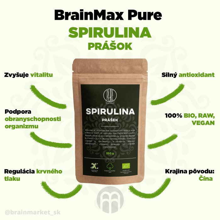 Spirulina a jej účinky na organizmus