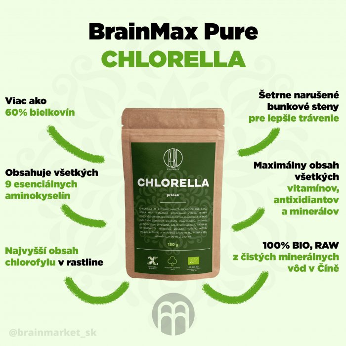 Chlorella - čo obsahuje a aké sú jej účinky?