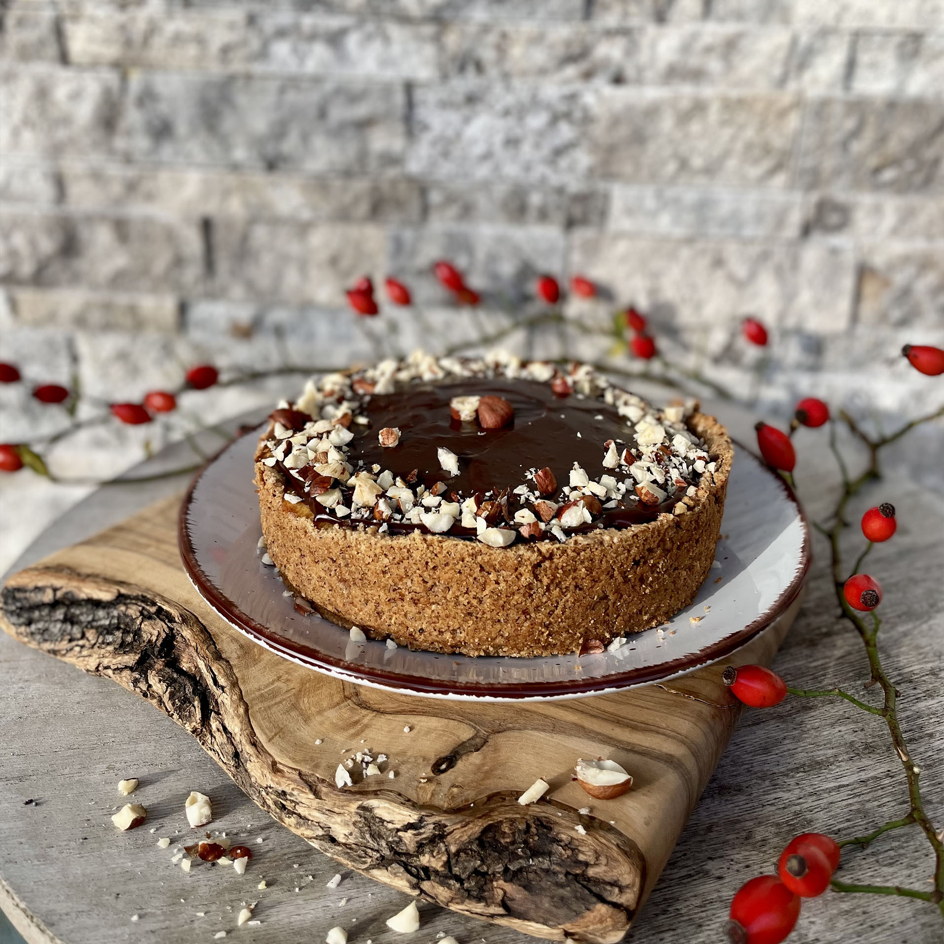 Proteínový kinder bueno cheesecake