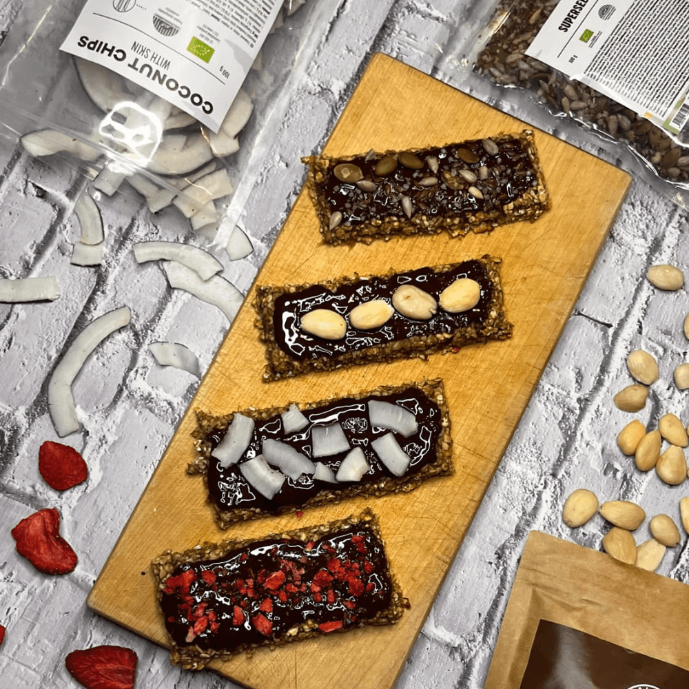 Domáce ovsené fitness tyčinky