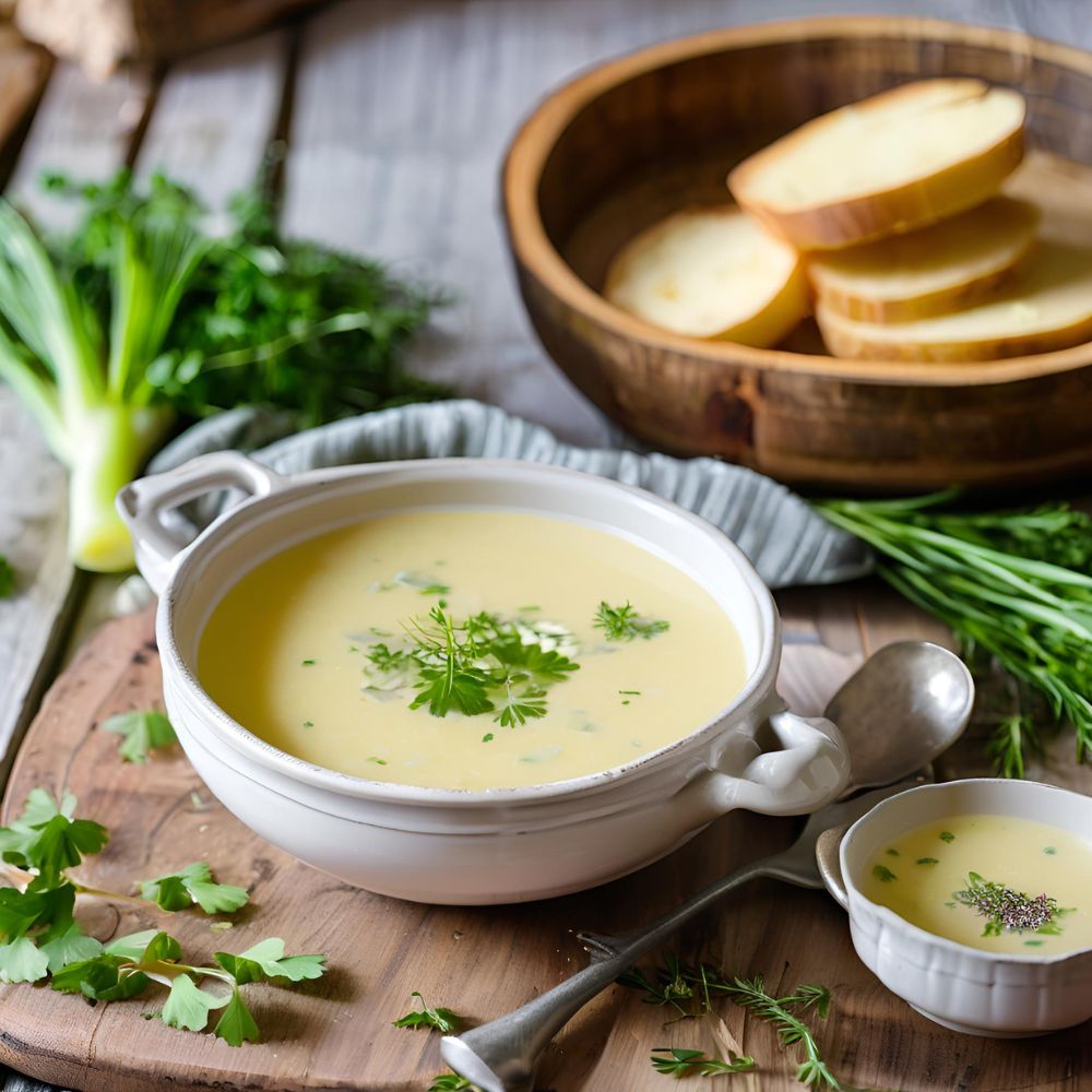 Pórkovo zemiakový krém