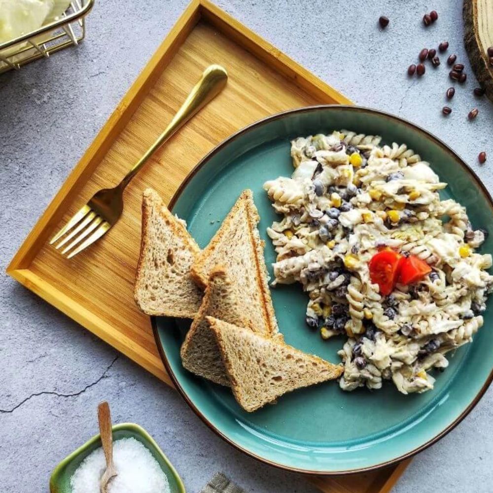 Šalát plný bielkovín