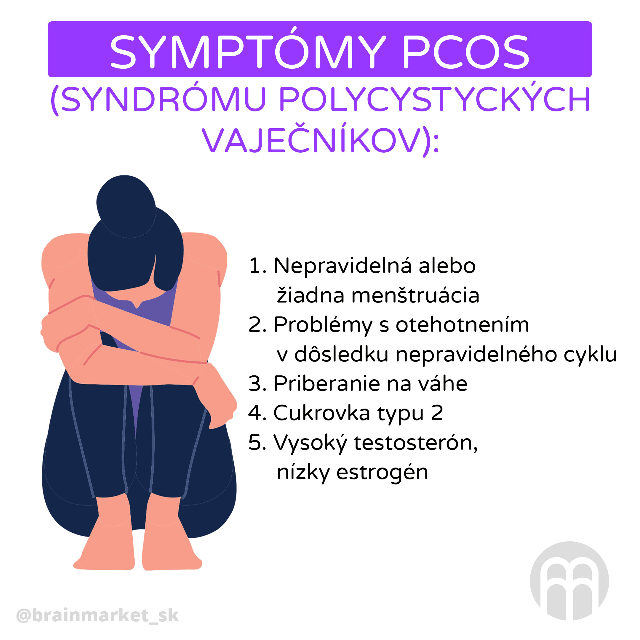 PCOS - syndróm polycystických vaječníkov