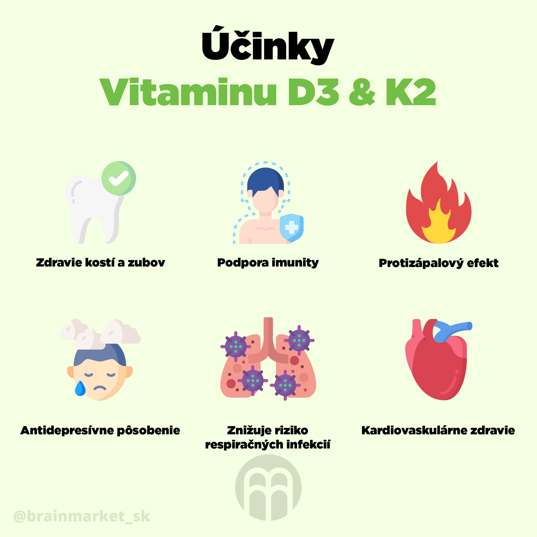 Účinky Vitamínu D3 na ľudský organizmus