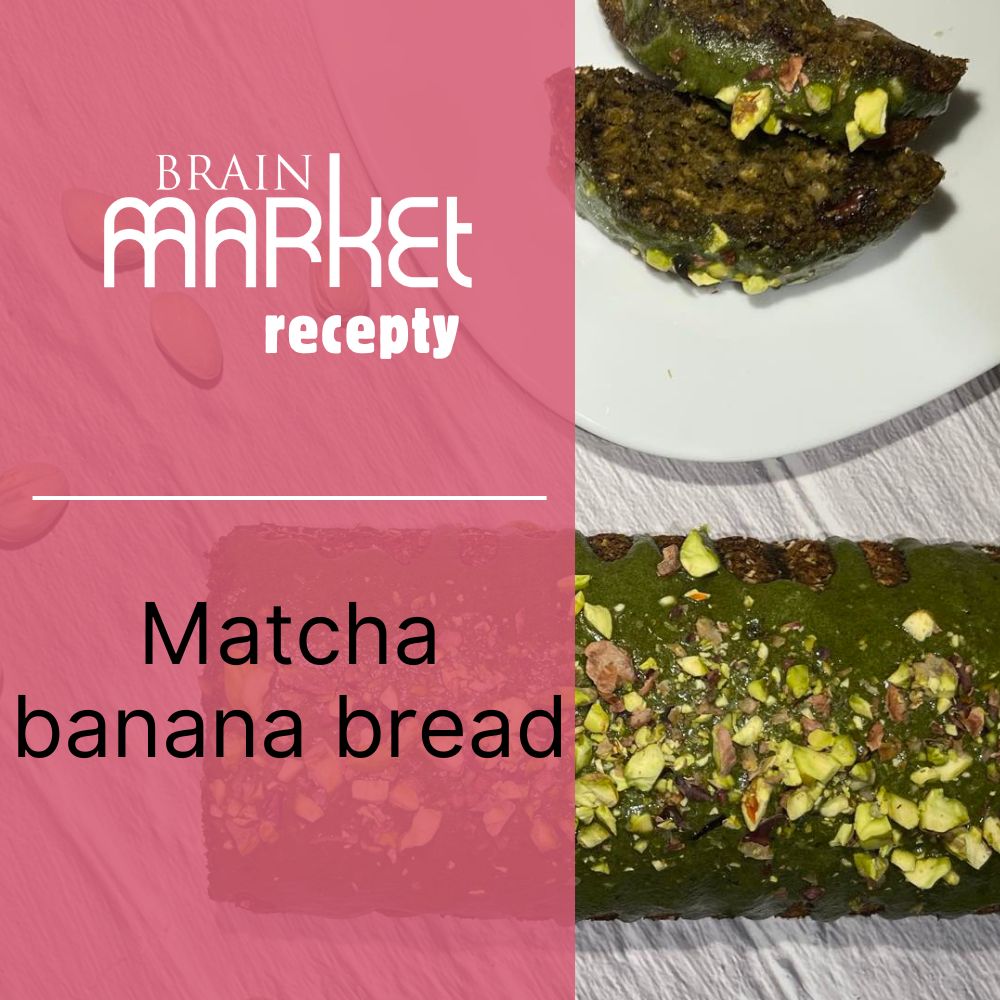 Matcha banana bread